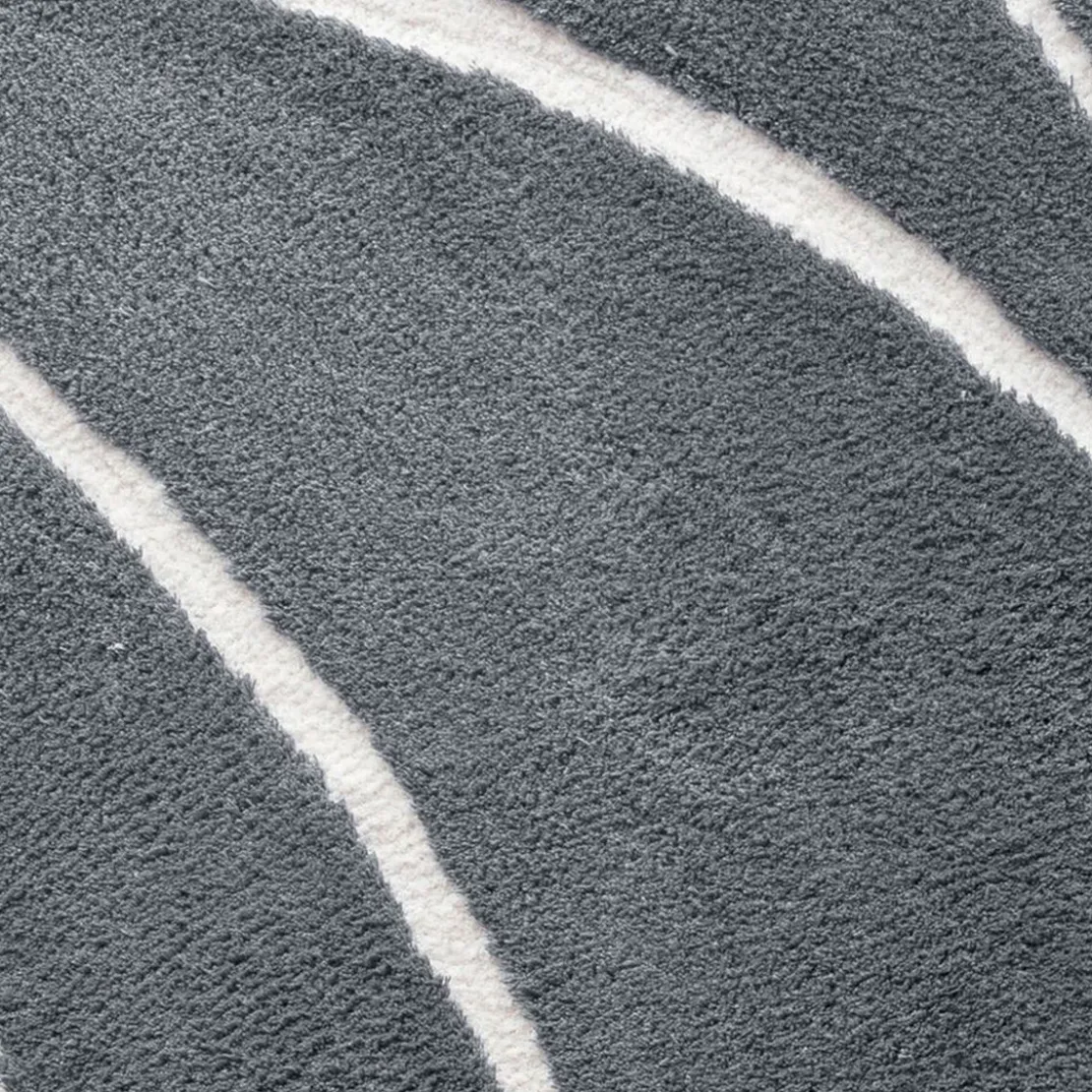 BecquetTapis de bain en polyester PIERRE gris