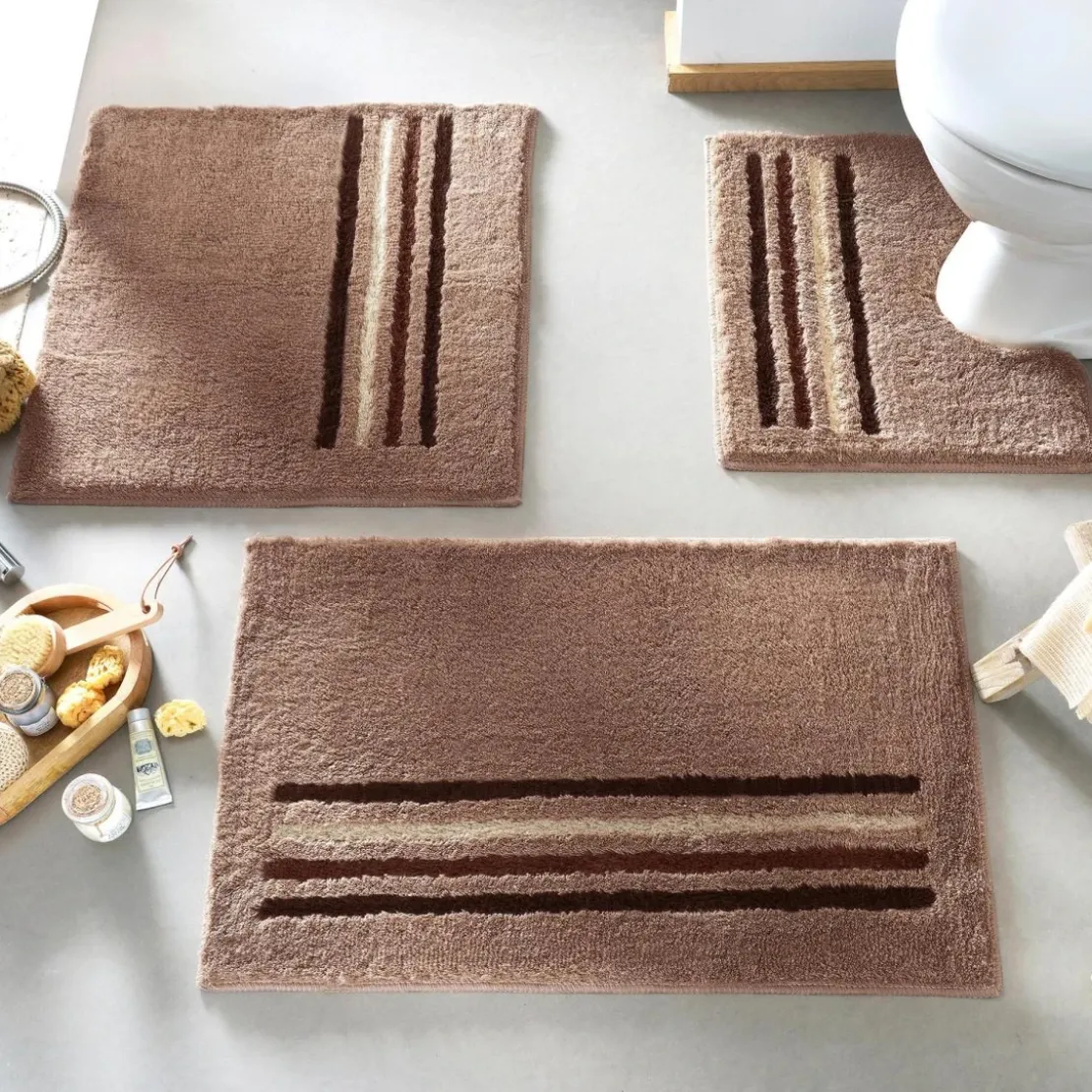 BecquetTapis de bain EXTRATAP beige