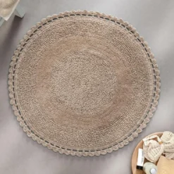 BecquetTapis de bain 1700 g/m² CROCHET - beige sable