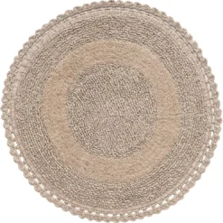 BecquetTapis de bain 1700 g/m² CROCHET - beige sable
