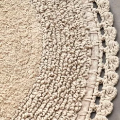 BecquetTapis de bain 1700 g/m² CROCHET - beige sable