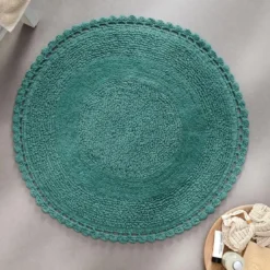 BecquetTapis de bain 1700 g/m² CROCHET - vert eucalyptus