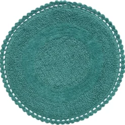 BecquetTapis de bain 1700 g/m² CROCHET - vert eucalyptus