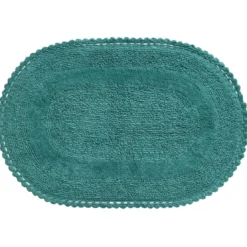 BecquetTapis de bain 1700 g/m² CROCHET - vert eucalyptus