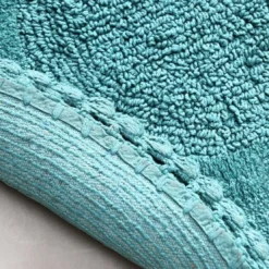 BecquetTapis de bain 1700 g/m² CROCHET - vert eucalyptus