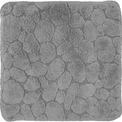 BecquetTapis de bain ou Wc relief GALETS 1550 g/m² - Gris