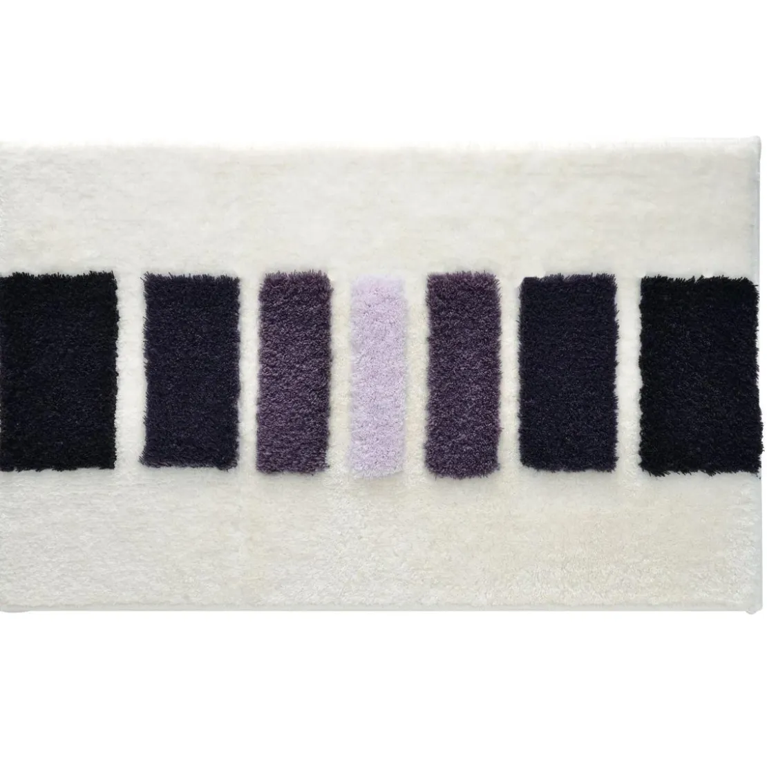 BecquetTapis de bain épais imprimé violet SONIA
