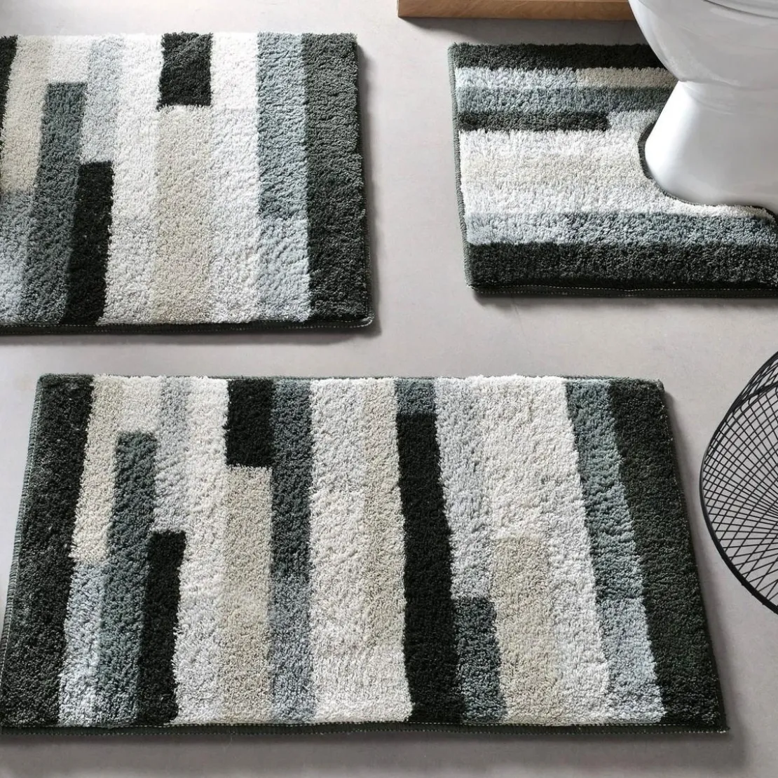 BecquetTapis de bain PLANCHA gris