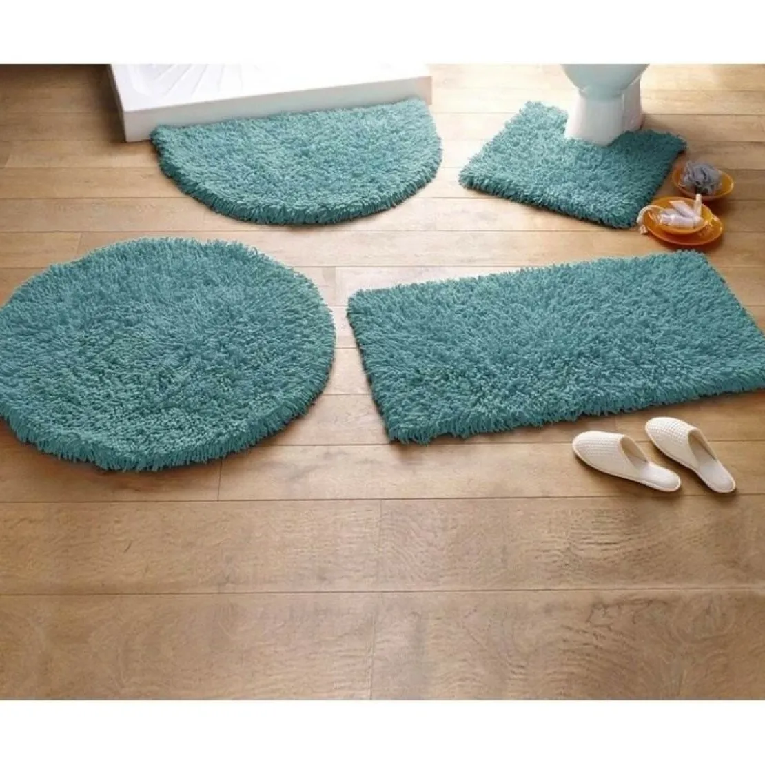 BecquetTapis de bain pur coton 1500 g/m² CONFORT - vert céladon