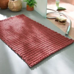 BecquetTapis de bain rectangulaire TRESSADOUX rose