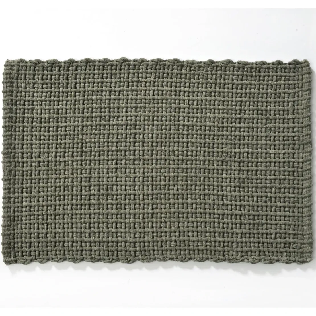 BecquetTapis de bain rectangulaire TRESSADOUX kaki