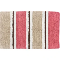 BecquetTapis de bain Rose JEUDERAYURES