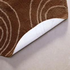 BecquetTapis de bain SPIRALE - marron