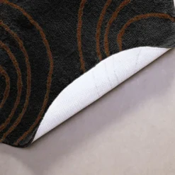 BecquetTapis de bain SPIRALE - noir
