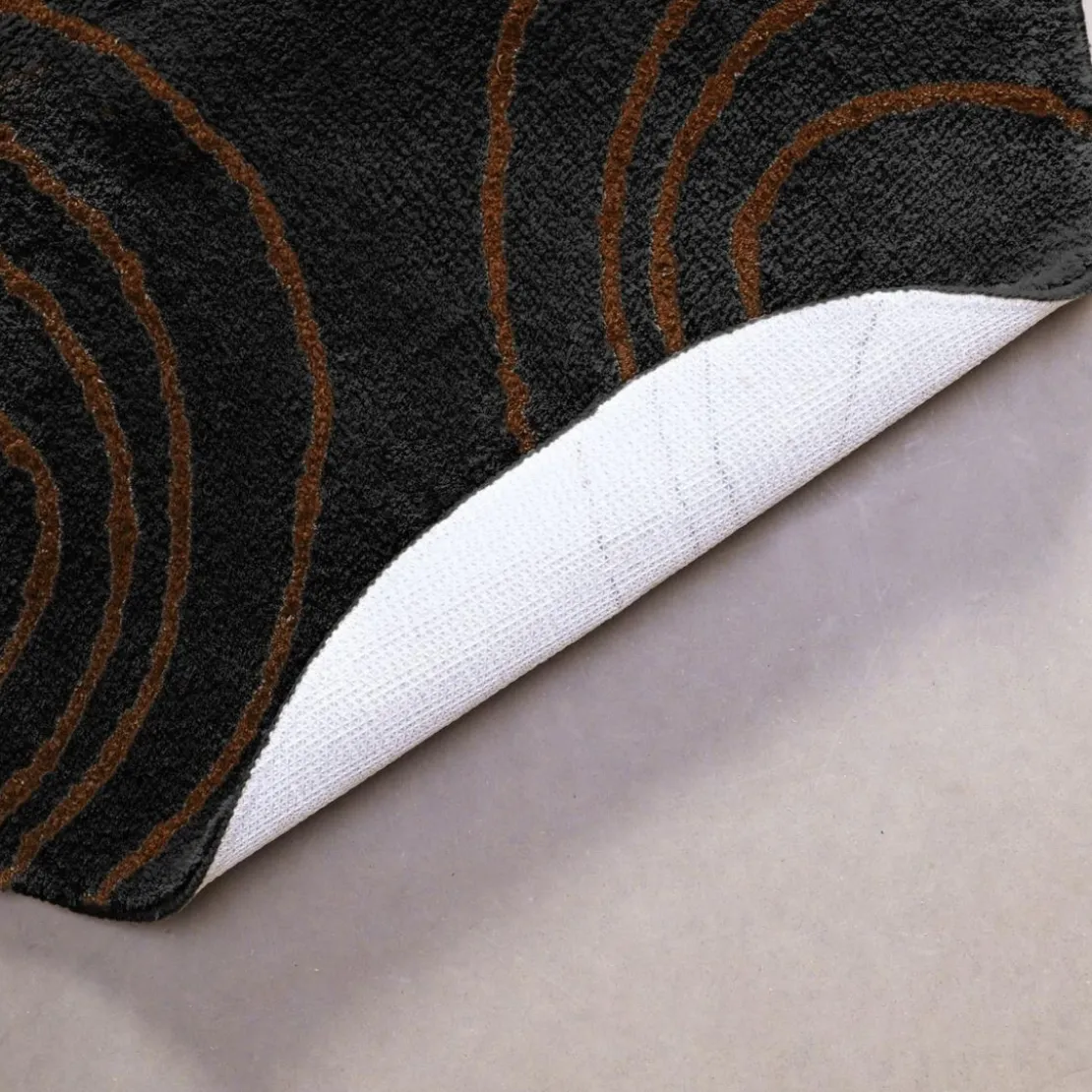 BecquetTapis de bain SPIRALE - noir