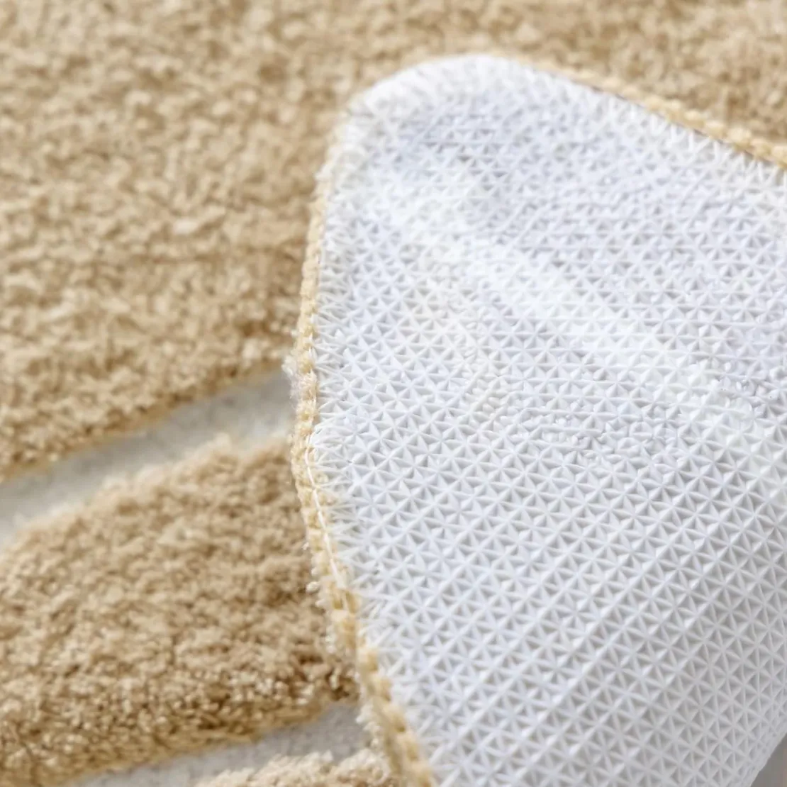 BecquetTapis de bain UNIMICRO microfibre luxe Gris galet