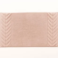 BecquetTapis de bain 50x80 TRESSE - rose nude