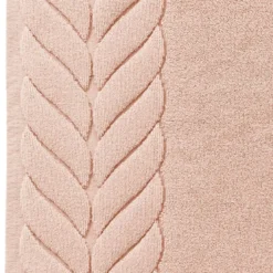 BecquetTapis de bain 50x80 TRESSE - rose nude