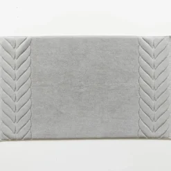 BecquetTapis de bain 50x80 TRESSE - perle