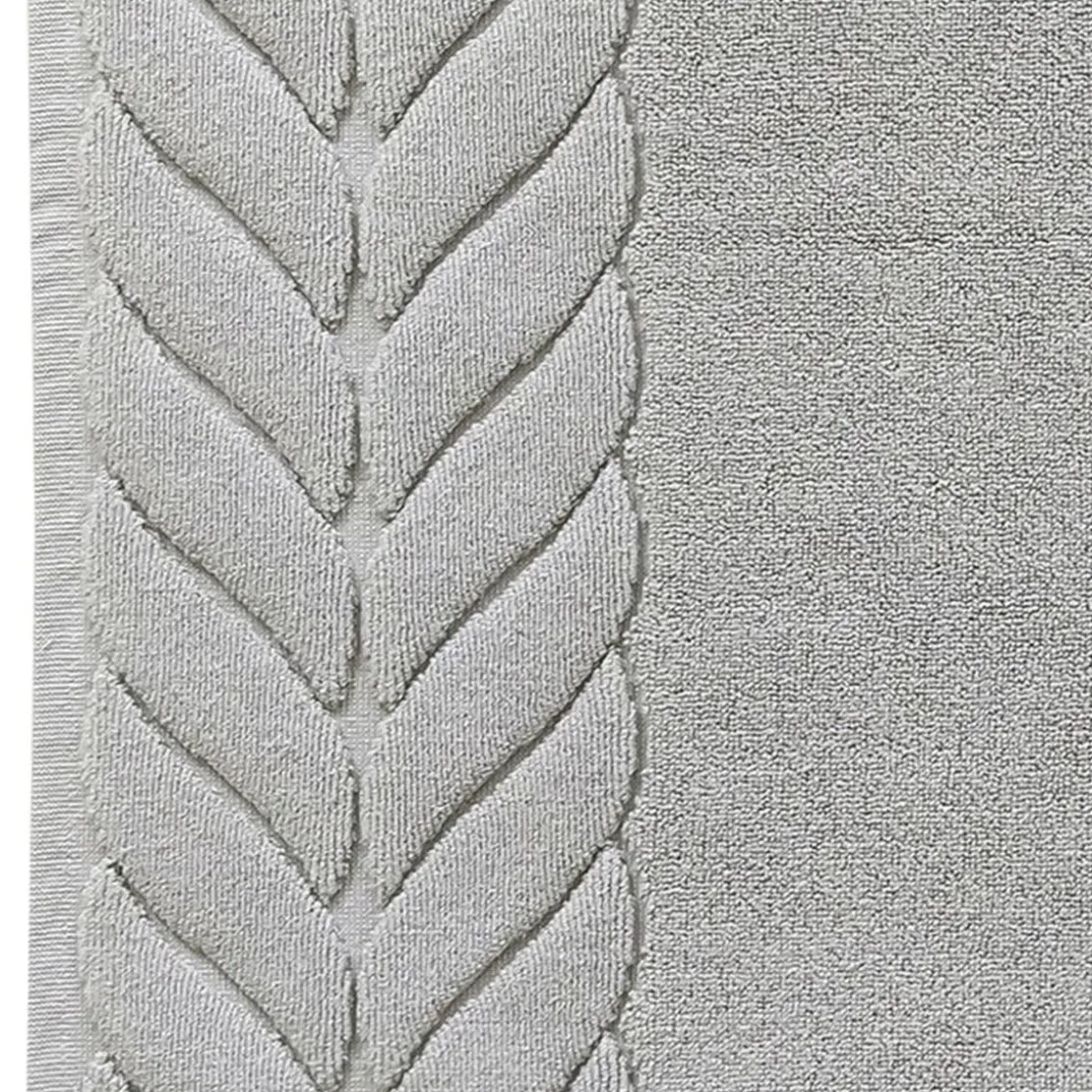 BecquetTapis de bain 50x80 TRESSE - perle