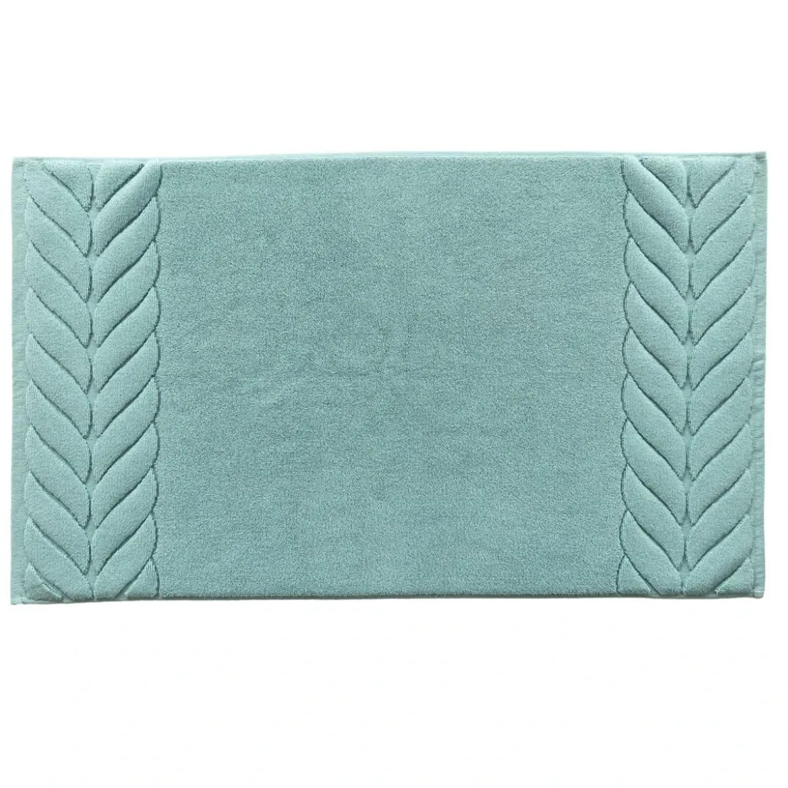 BecquetTapis de bain 50x80 TRESSE - bleu celadon