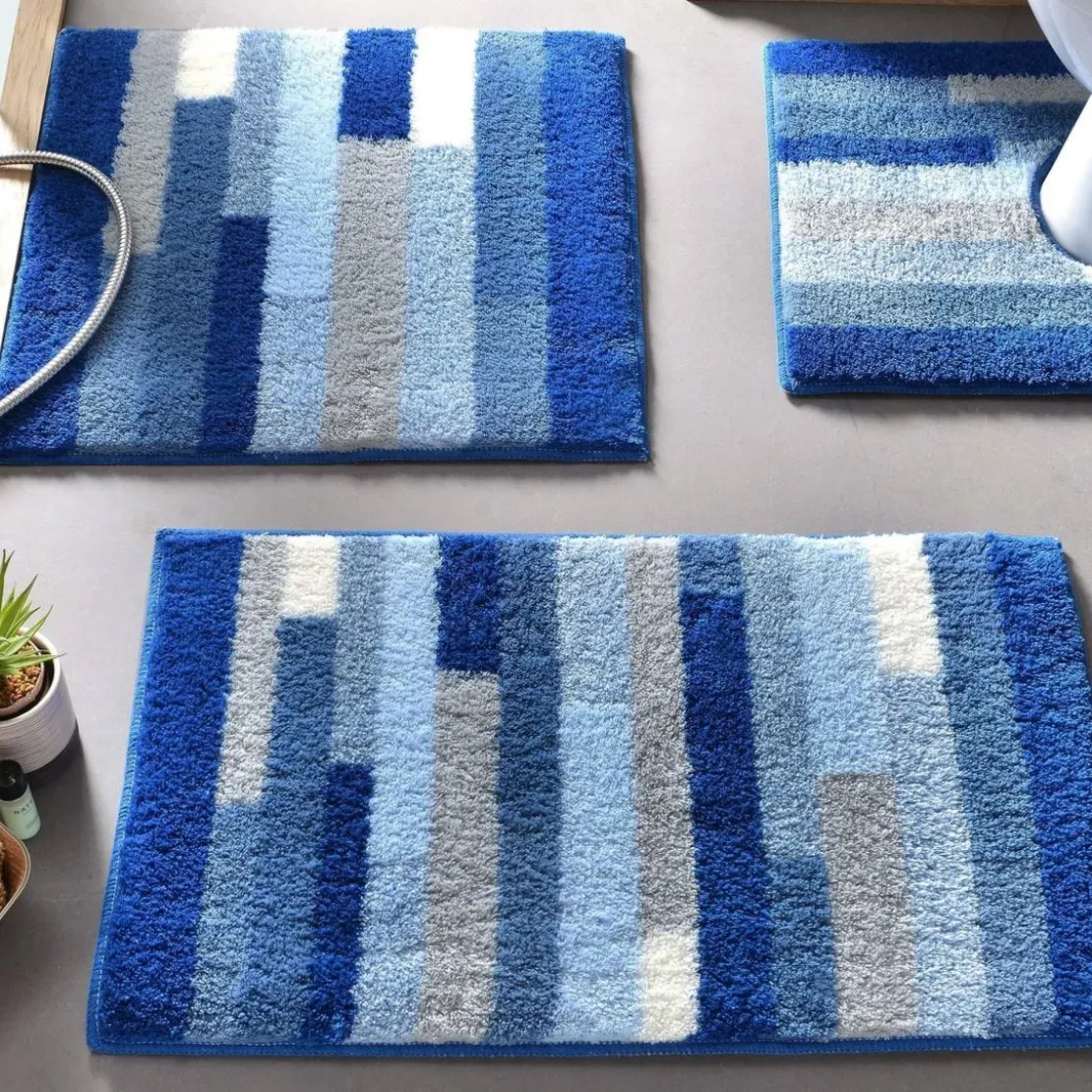 BecquetTapis WC PLANCHA Bleu