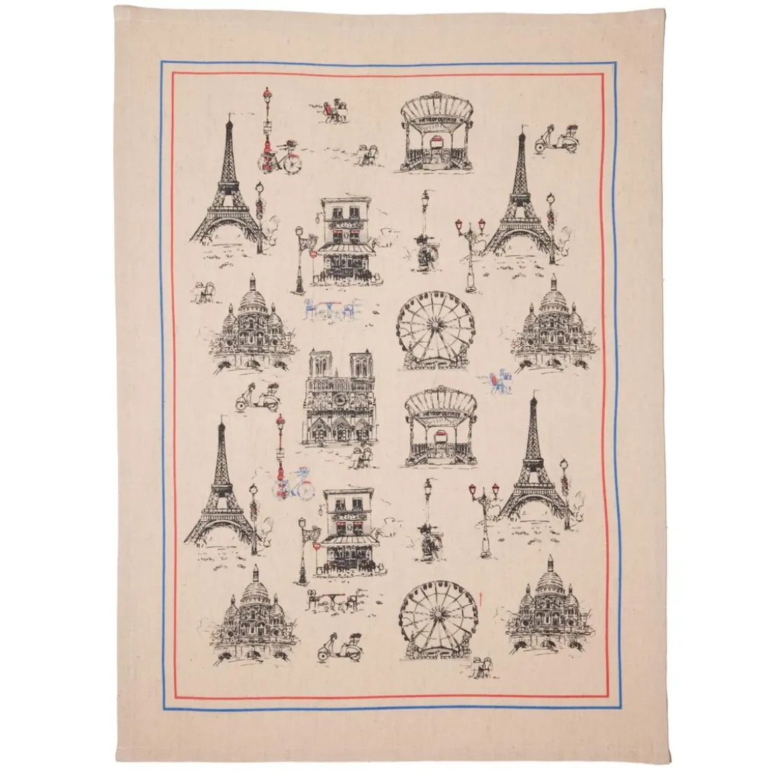 Becquet2 torchons écrus PARISTOR