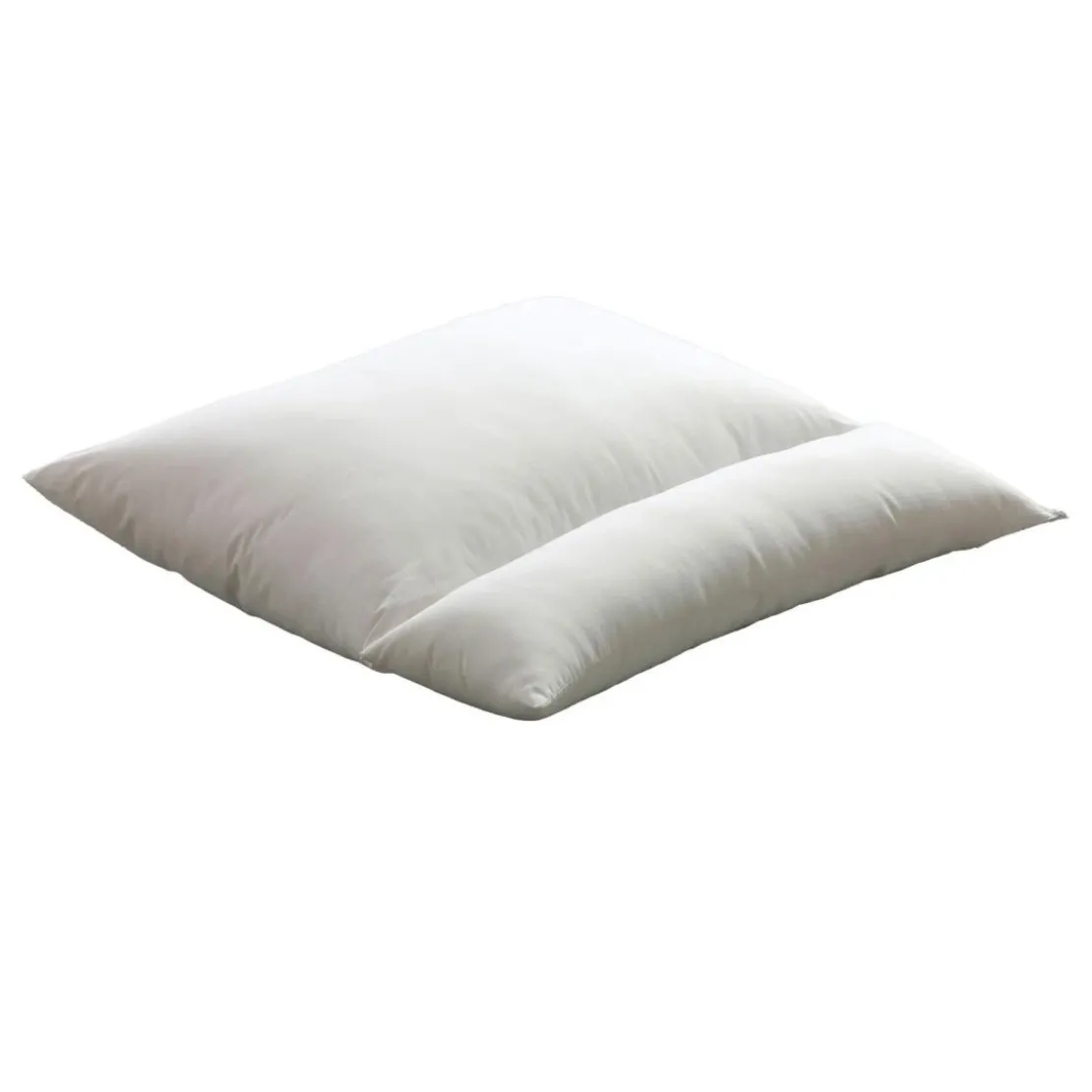BecquetTraversin plat ferme blanc uni - HOLLOFLEX