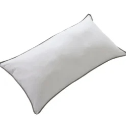 BecquetTraversin plat médium blanc uni antiacariens et antibactérien - HOLLOFLEX