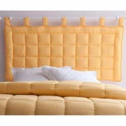 BecquetTête De Lit Matelassé - jaune maïs