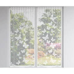 BecquetVoilages PAPILLONS - blanc