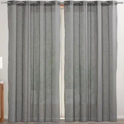 BecquetVoilage toile JANE gris