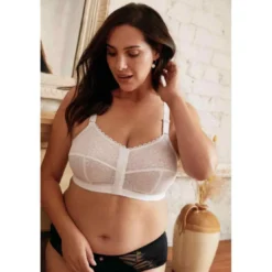BerleiSoutien-gorge emboitant blanc en coton -Berlei- Classic