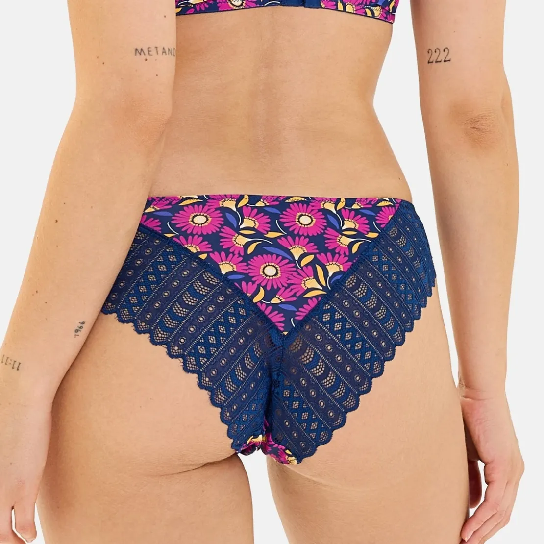 Billet DouxSlip Talentueuse - Bleu Rose Foncé- Talentueuse