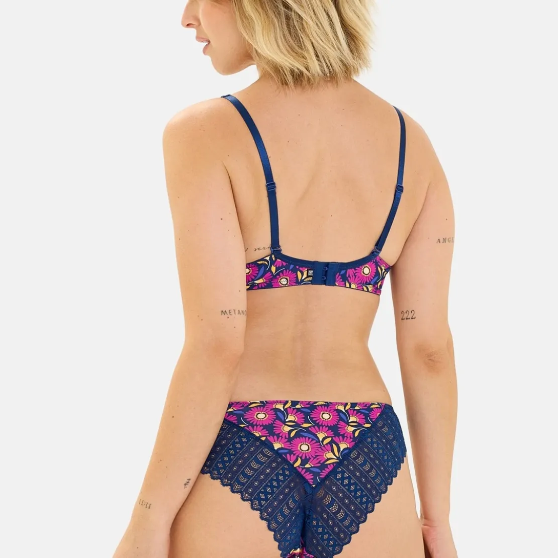Billet DouxSlip Talentueuse - Bleu Rose Foncé- Talentueuse