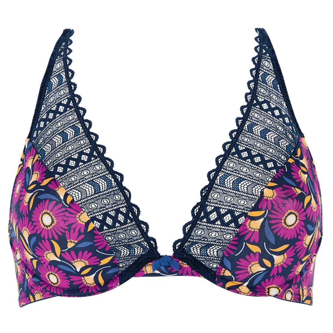 Billet DouxSoutien-gorge emboitant Talentueuse - Bleu Rose foncé- Talentueuse