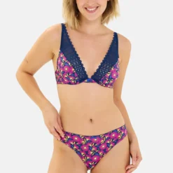 Billet DouxSoutien-gorge emboitant Talentueuse - Bleu Rose foncé- Talentueuse