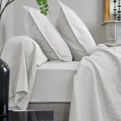 Blanc des VosgesParure Housse de Couette et 2 Taies PALACE d'oreiller Blanc