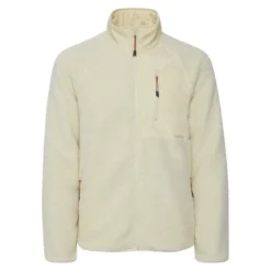 BlendBlouson Blanc manches longues col haut