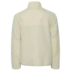 BlendBlouson Blanc manches longues col haut