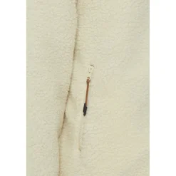 BlendBlouson Blanc manches longues col haut