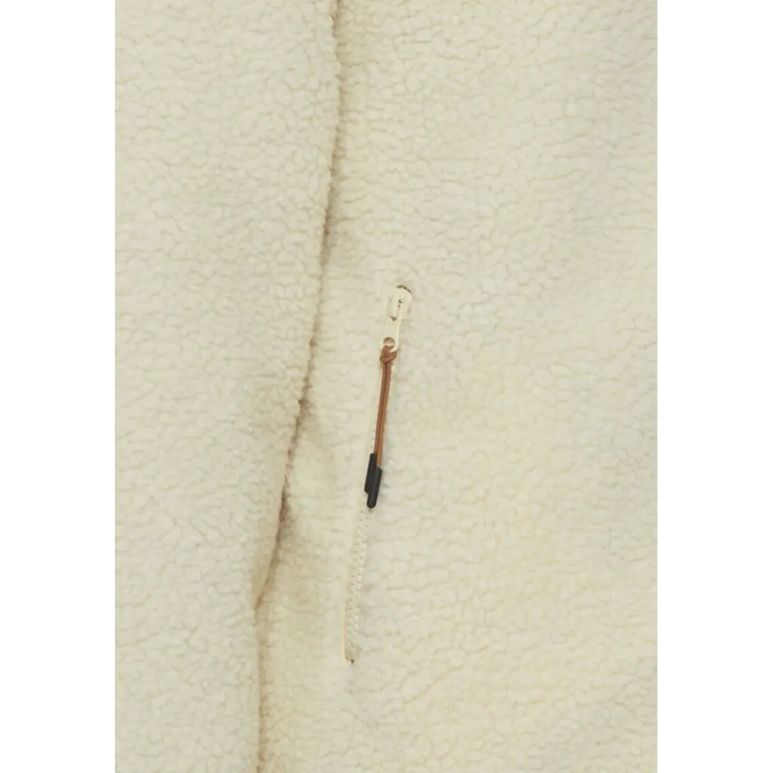 BlendBlouson Blanc manches longues col haut