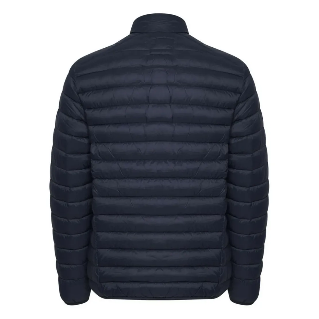 BlendBlouson Bleu col montanten nylon