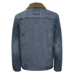 BlendBlouson homme bleu stone en coton