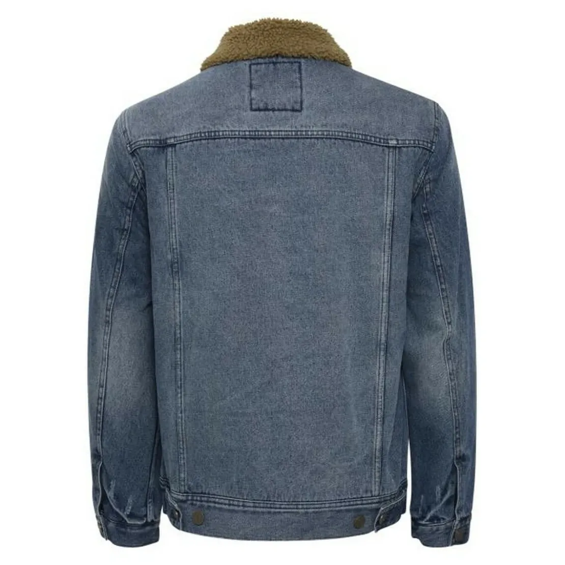 BlendBlouson homme bleu stone en coton