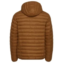 BlendBlouson Marron à capuche en nylon