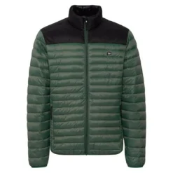 BlendBlouson matelassé vert pour homme en nylon