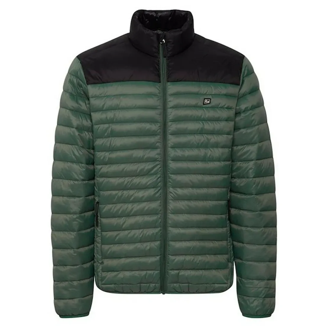 BlendBlouson matelassé vert pour homme en nylon