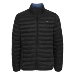 BlendBlouson Noir col montant en nylon