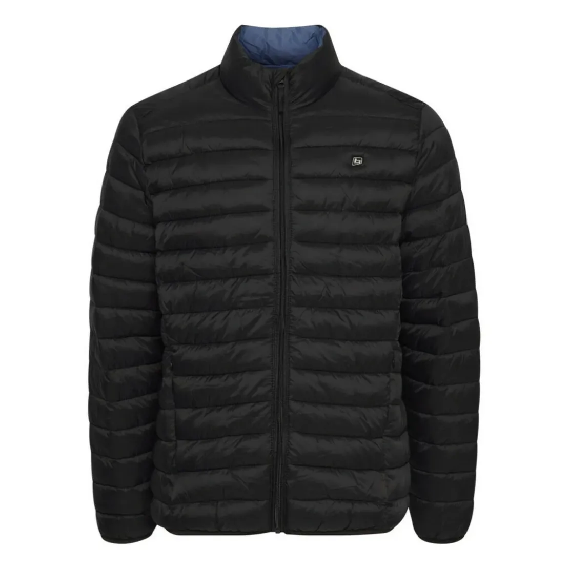 BlendBlouson Noir col montant en nylon